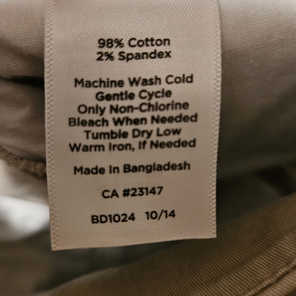 Talbots cropped khakis - Picture 11 of 14